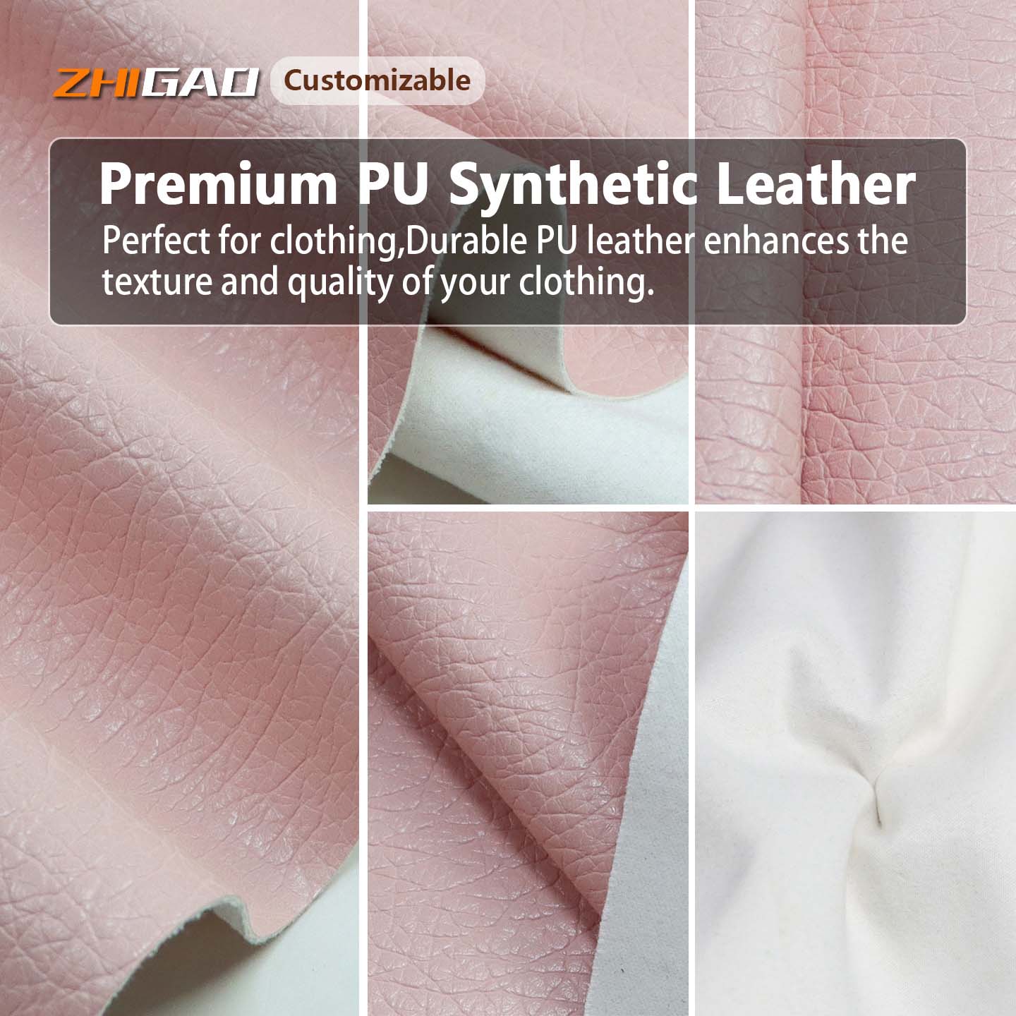 အဝတ်အစားများအတွက် Synthetic PU သားရေ အဝတ်အစားများအတွက် Synthetic PU သားရေ