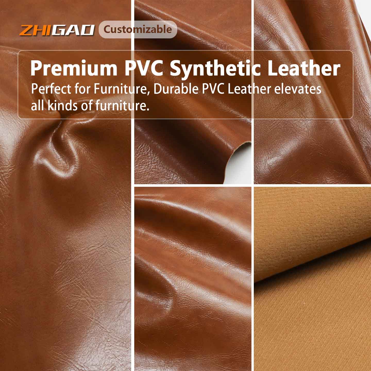 မော်တော်ကားနှင့် ပရိဘောဂ Leather အတွက် Microfiber Leather