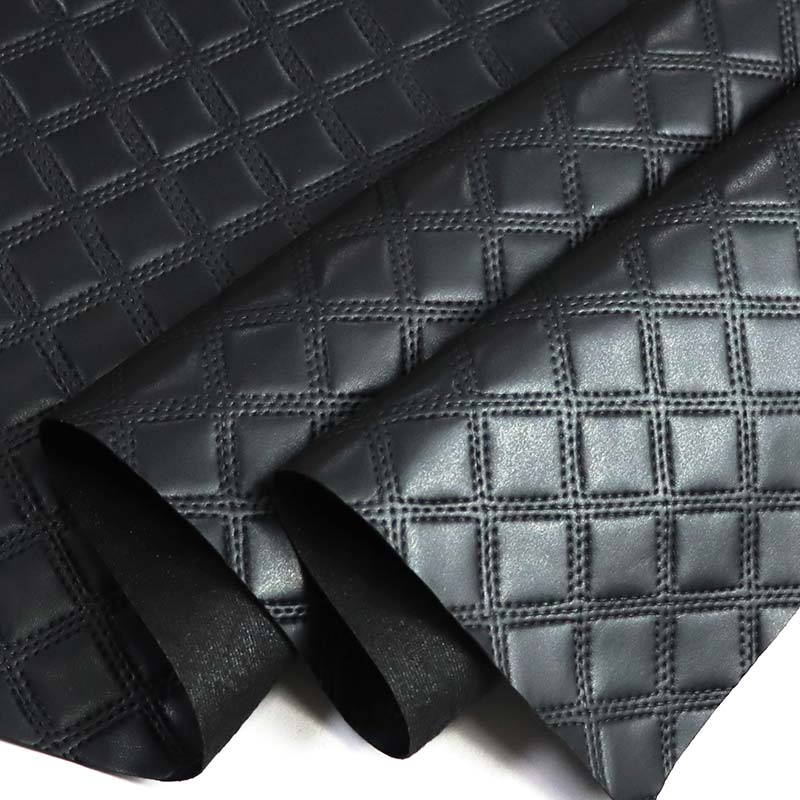 Rhombus အတု PVC သားရေအပြင်ဘက်ပစ္စည်း