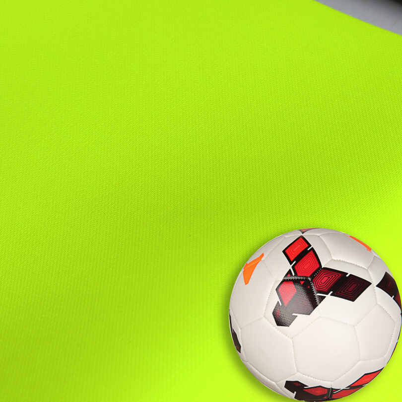 Fluorescein Footballs Balls PU Leather Fabric