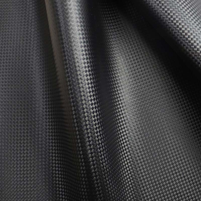 ကာဗွန်ဖိုက်ဘာ PVC Synthetic Leather Artificial Car Interior Fabric ကာဗွန်ဖိုက်ဘာ PVC Synthetic Leather Artificial Car Interior Fabric