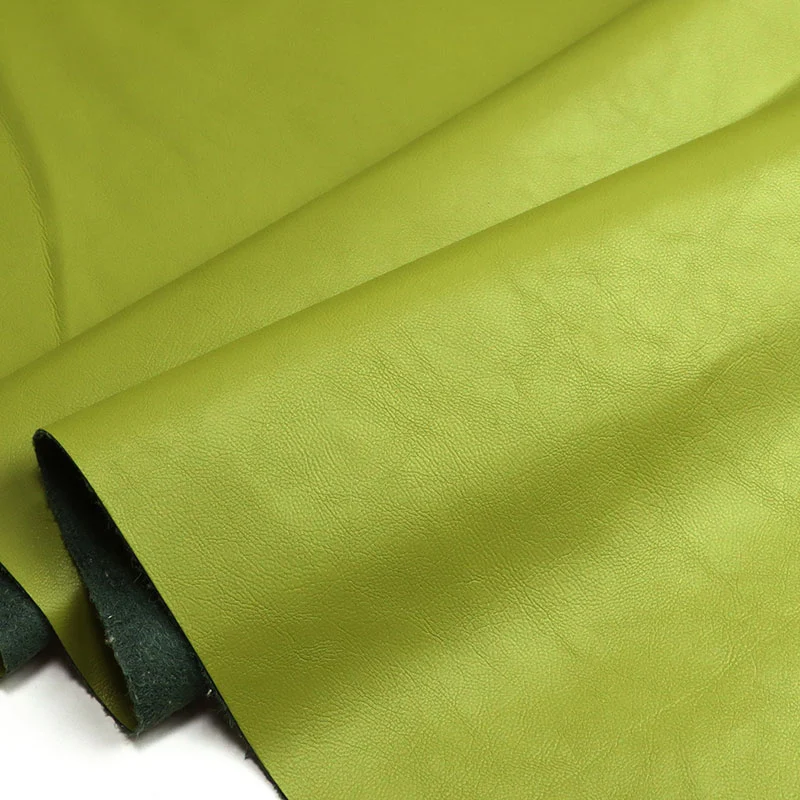 Suede တူညီသောအရောင် Backing PU Faux သားရေအဝတ်အထည်