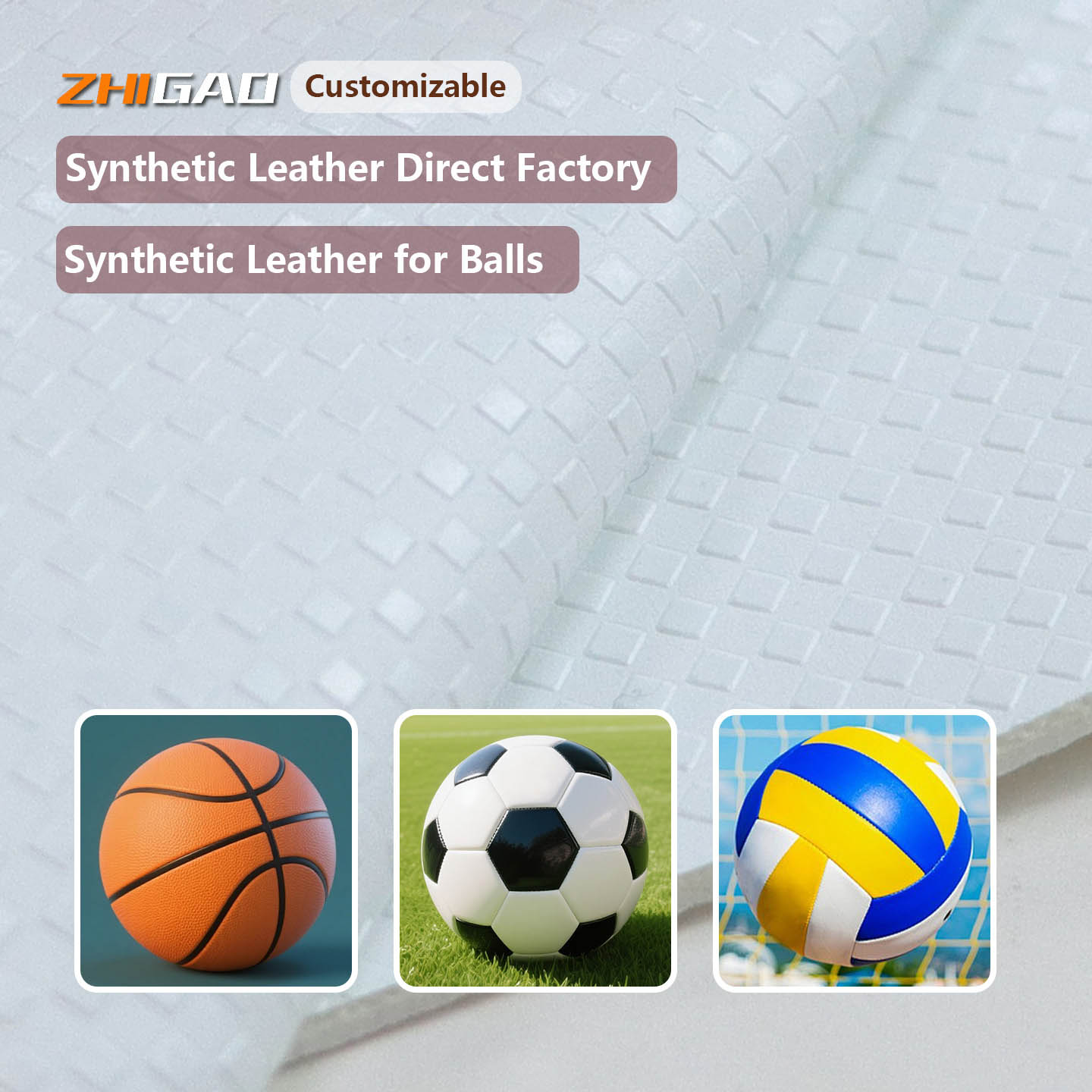 ဘောလုံးများအတွက် လက်ကား Synthetic Leather ဘောလုံးများအတွက် လက်ကား Synthetic Leather