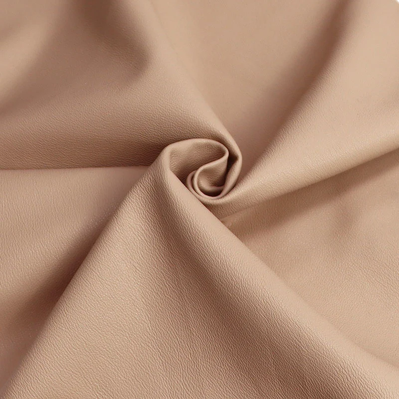 အ၀တ်အထည်များအတွက် Microfiber Backing PU Synthetic Leather